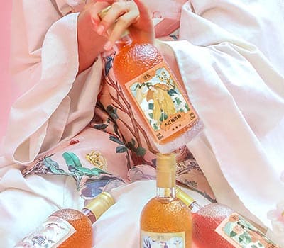 落饮果酒