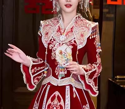 花作衣喜服